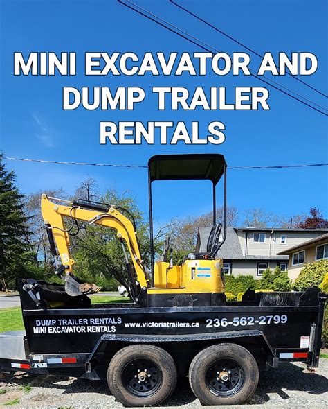 can you haul a mini excavator in a dump trailer|mini dump trailer load capacity.